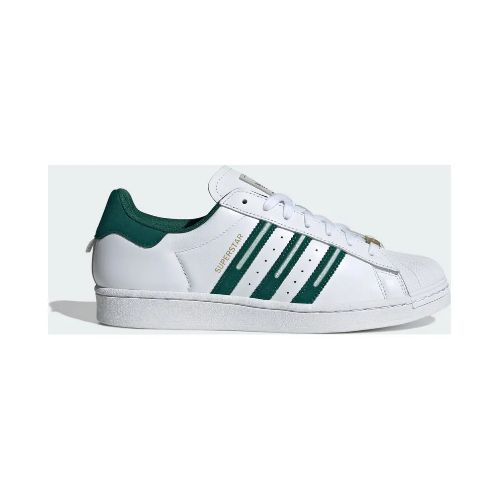 adidas Superstar Cloud White Collegiate Green Grey (ID1374)