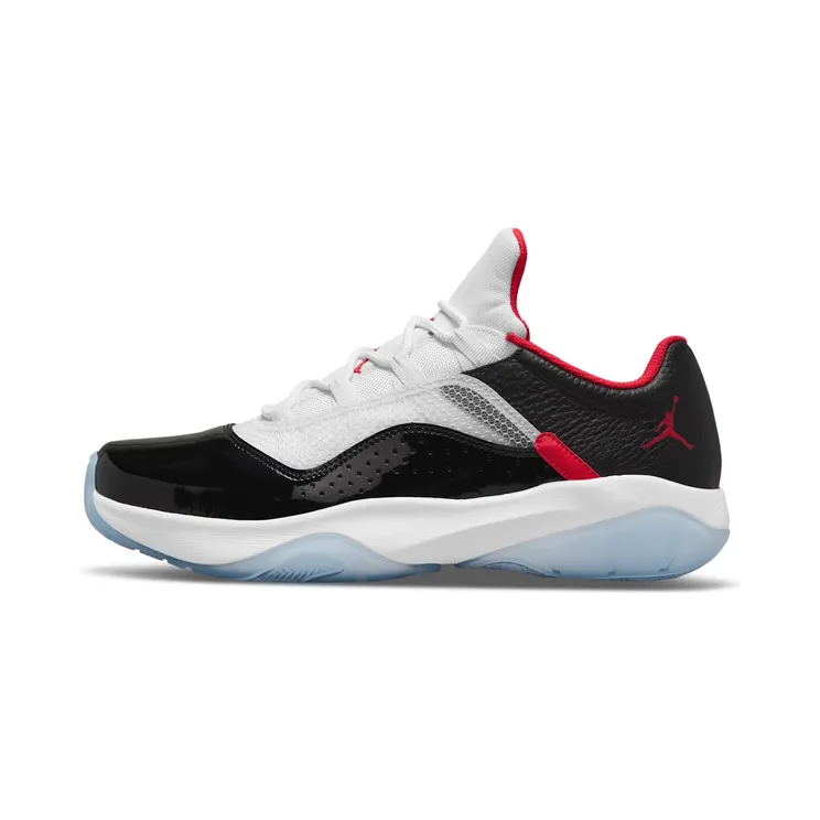 Jordan 11 CMFT Low “White / Black / University Red” (DO0613-160)