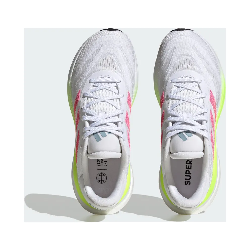 Adidas Supernova 3 Running Shoes Cloud White / Lucid Pink / Wonder Blue (HQ1805)
