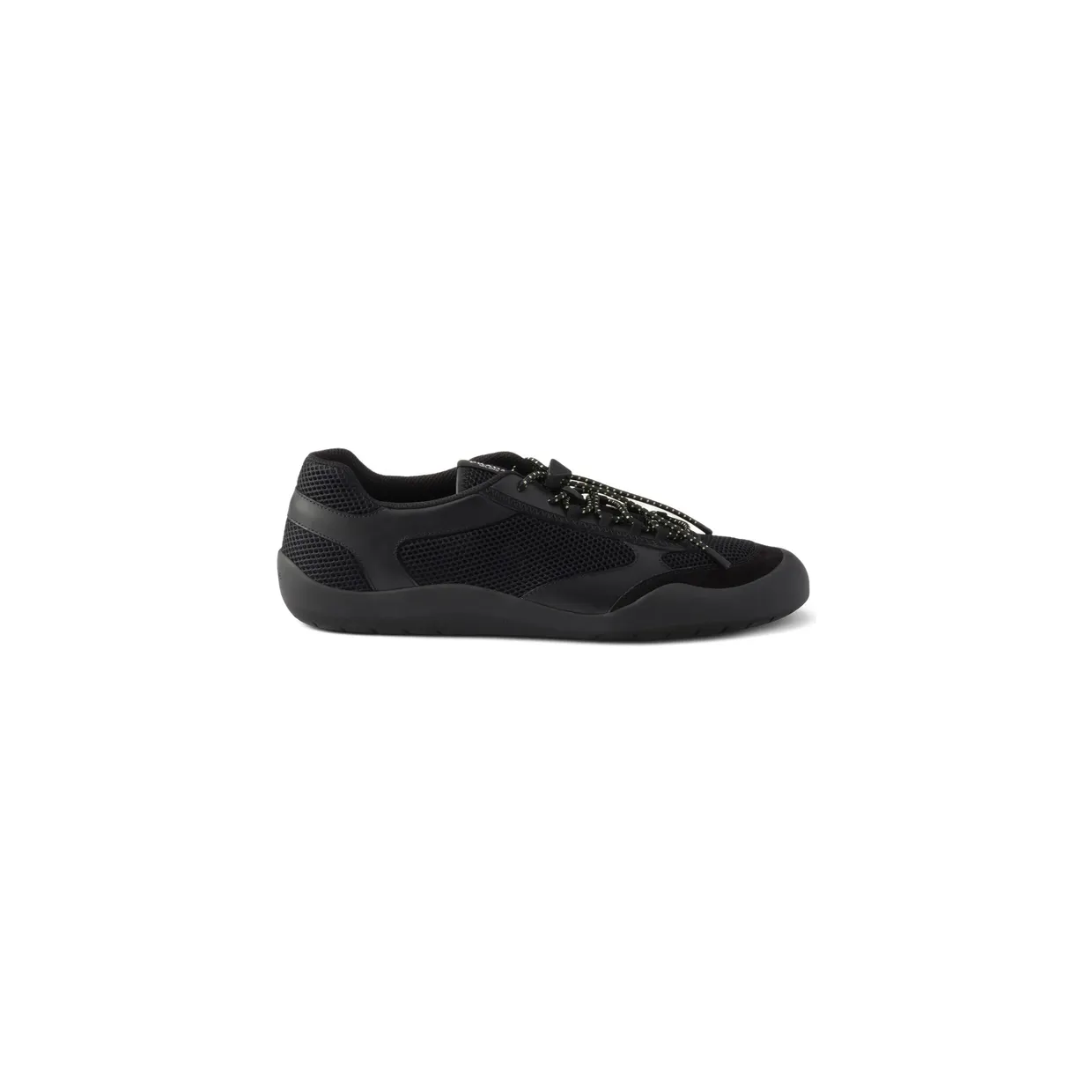 Prada Speedrock Leather and Mesh Fabric “Black” (2EE468 F G000 3ZM0 F0002)