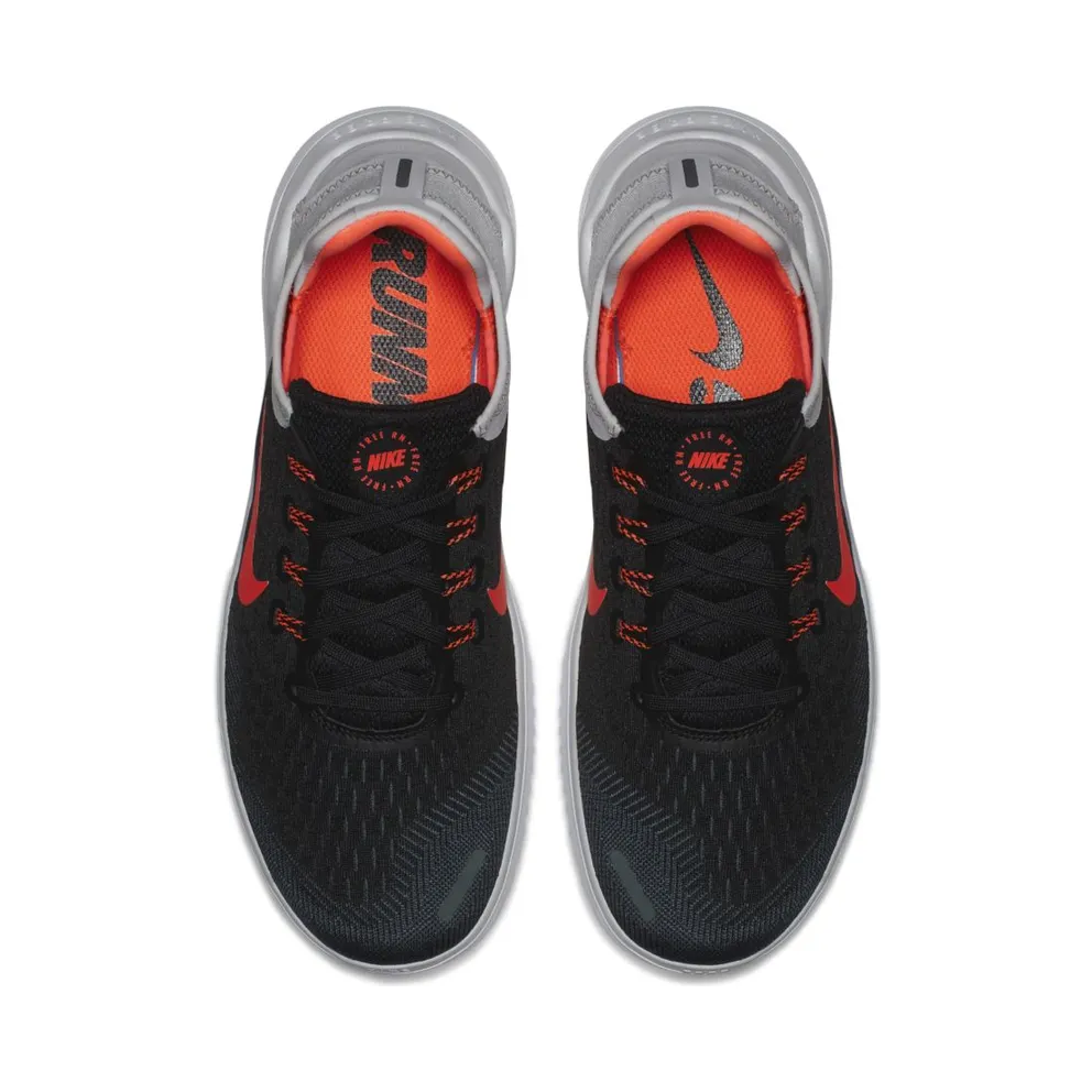 Nike Free RN 2018 Black Vast Grey Black/Vast Grey-White-Total Crimson (942836-005)