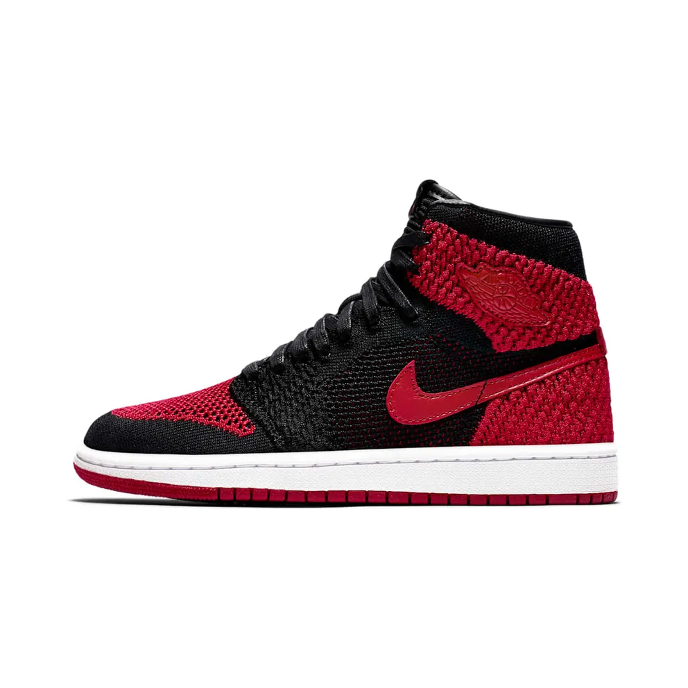 Jordan 1 Retro High Flyknit Bred (GS)