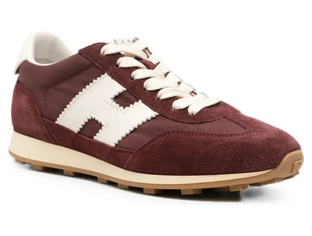 Hogan Logo-patch Panelled “Red/Neutrals” (HXW7270GH10V 4R0CPH) (2)