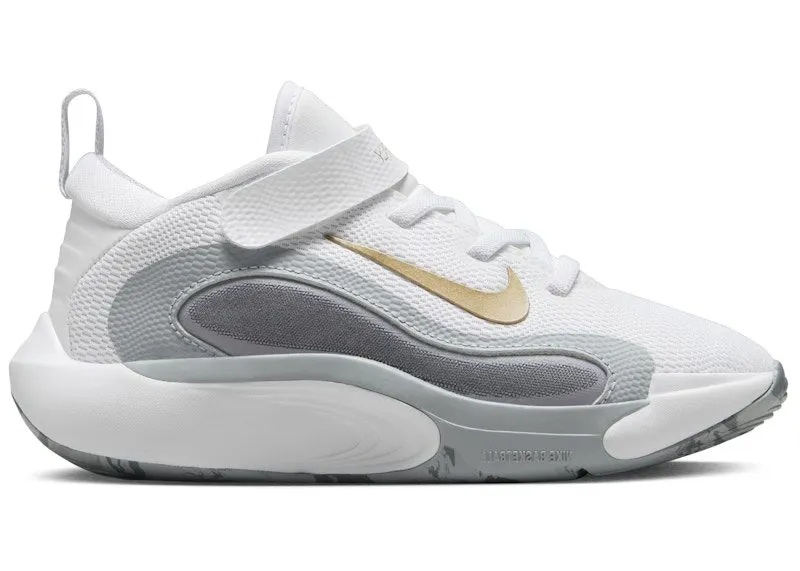 Nike IsoFly White Cool Grey Wolf Grey Metallic Gold Star (FQ7670-100)