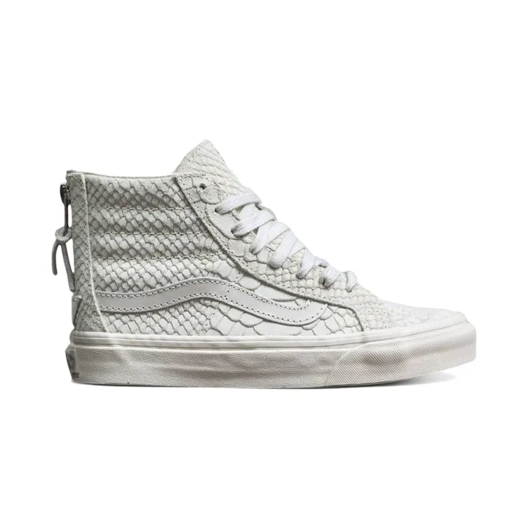 Vans Sk8-Hi Slim Zip DX Mono Python Gray Angora (VN048SLQC)