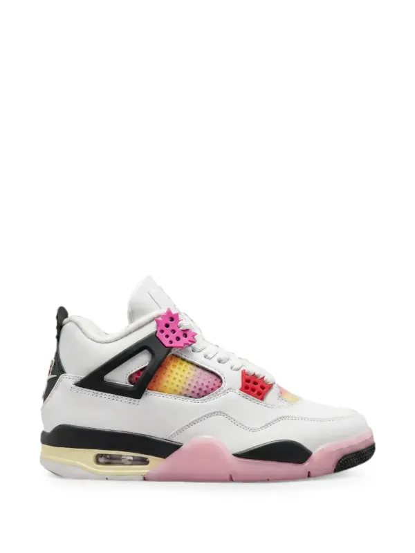 Nike Air Jordan 4 Retro lace-up sneakers – White (JA1135)