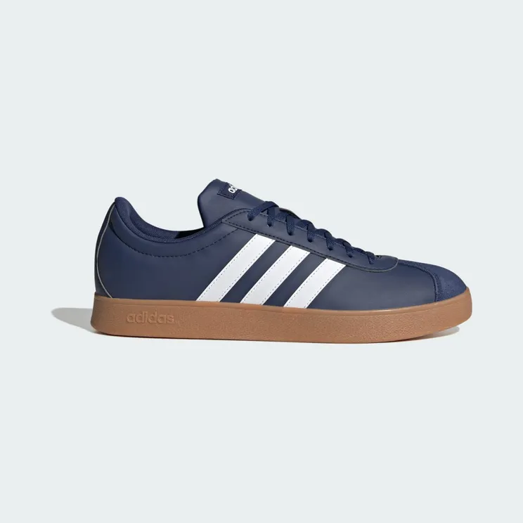 adidas VL Court Base “Dark Blue / Cloud White / Gum” (JR2212)