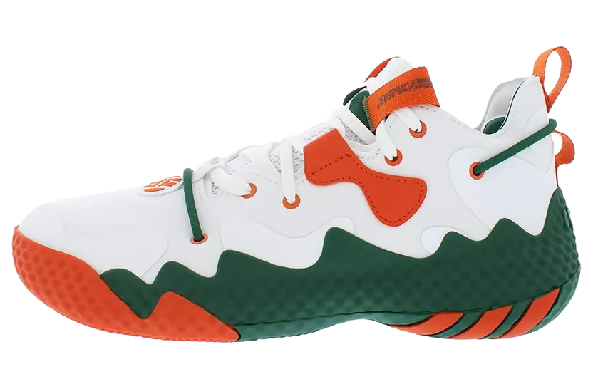 Adidas SM Harden Vol. 6 “White / Green / Orange” (GX9190)