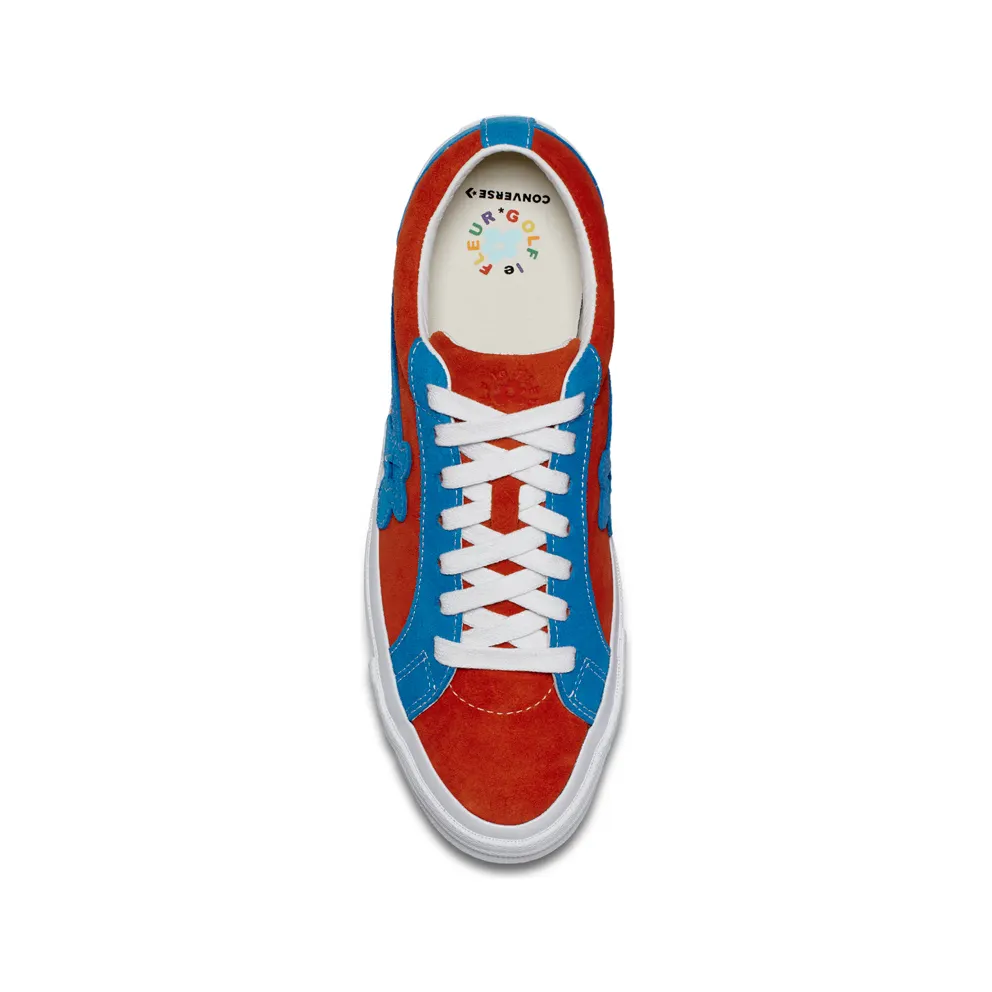 Converse One Star Ox Tyler the Creator Golf Le Fleur Red Blue Molten Lava/Diva Blue-White (162126C)