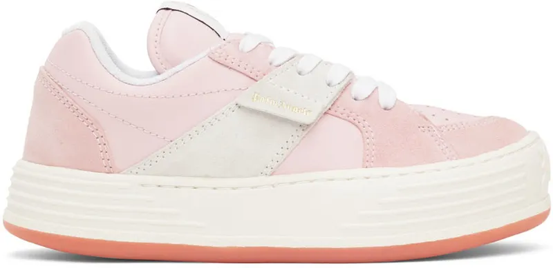 Palm Angels Pink Snow Low-Top (PWIA034S22LEA0010130)