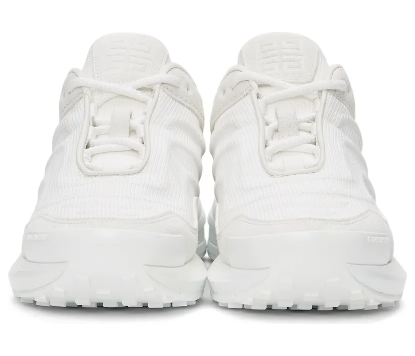 Givenchy White GIV 1 Light Runner Sneakers (BH005FH100) (2)