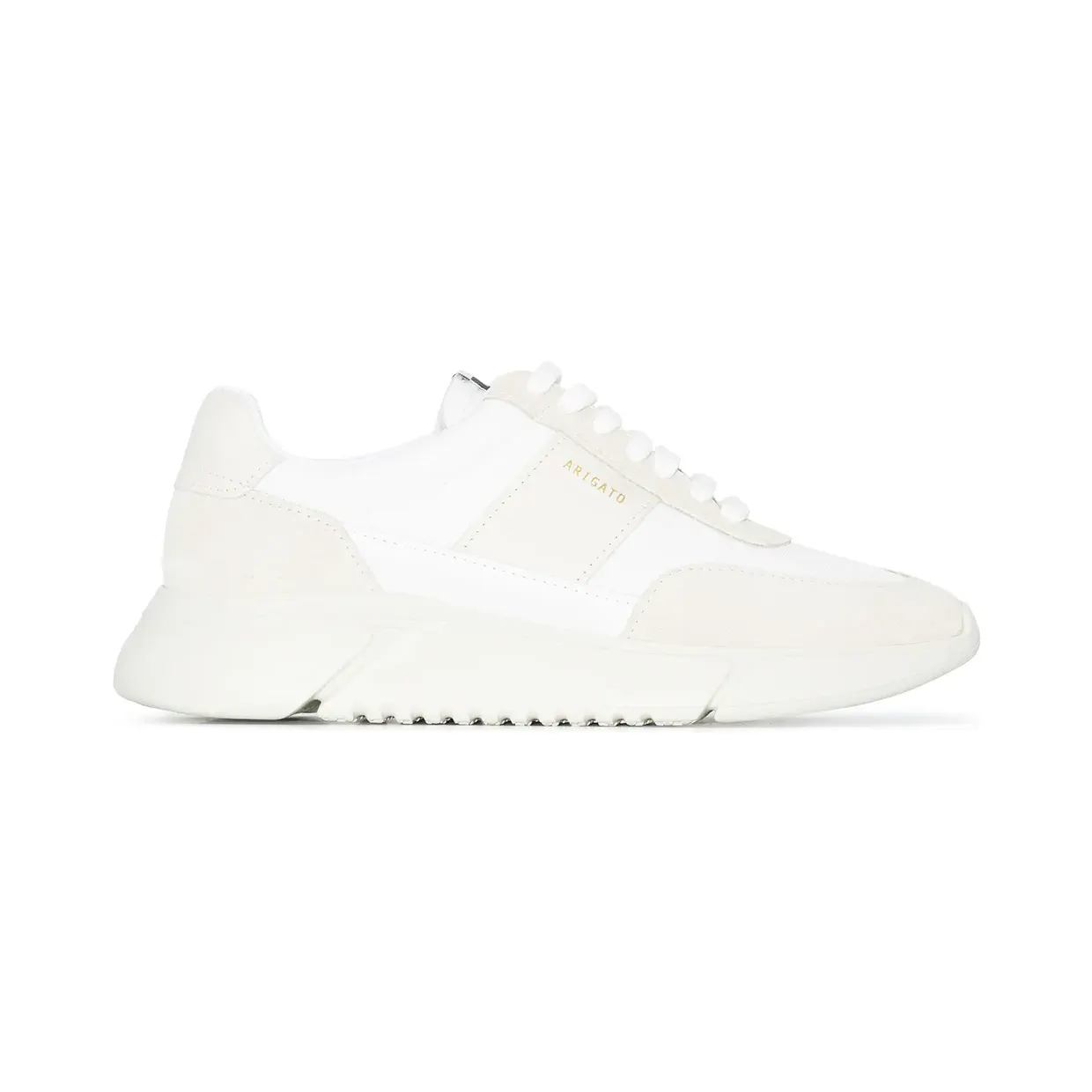 Axel Arigato White & Grey Genesis Vintage Runner Sneakers (84077)