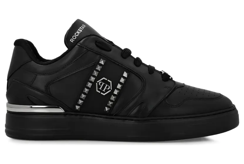 Philipp Plein verfraaid met studs “Black” (AADSUSC0658PLE010N)