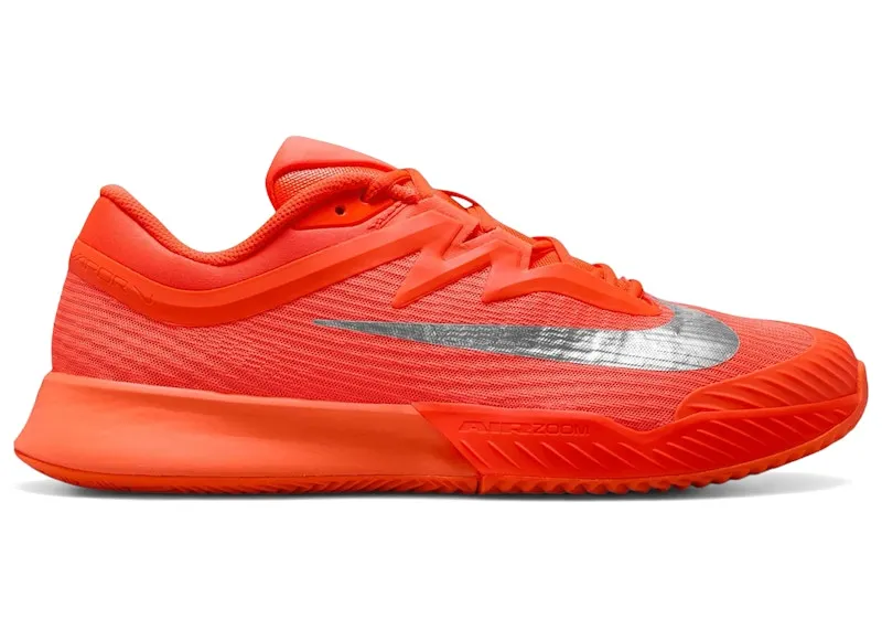 Nike Court Air Zoom Vapor Pro 3 Clay Hyper Crimson Metallic Silver (IH4352-801)