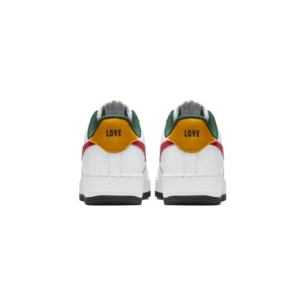 Nike Air Force 1 Low Love White/Bright Crimson-University Gold (AR5431-167)