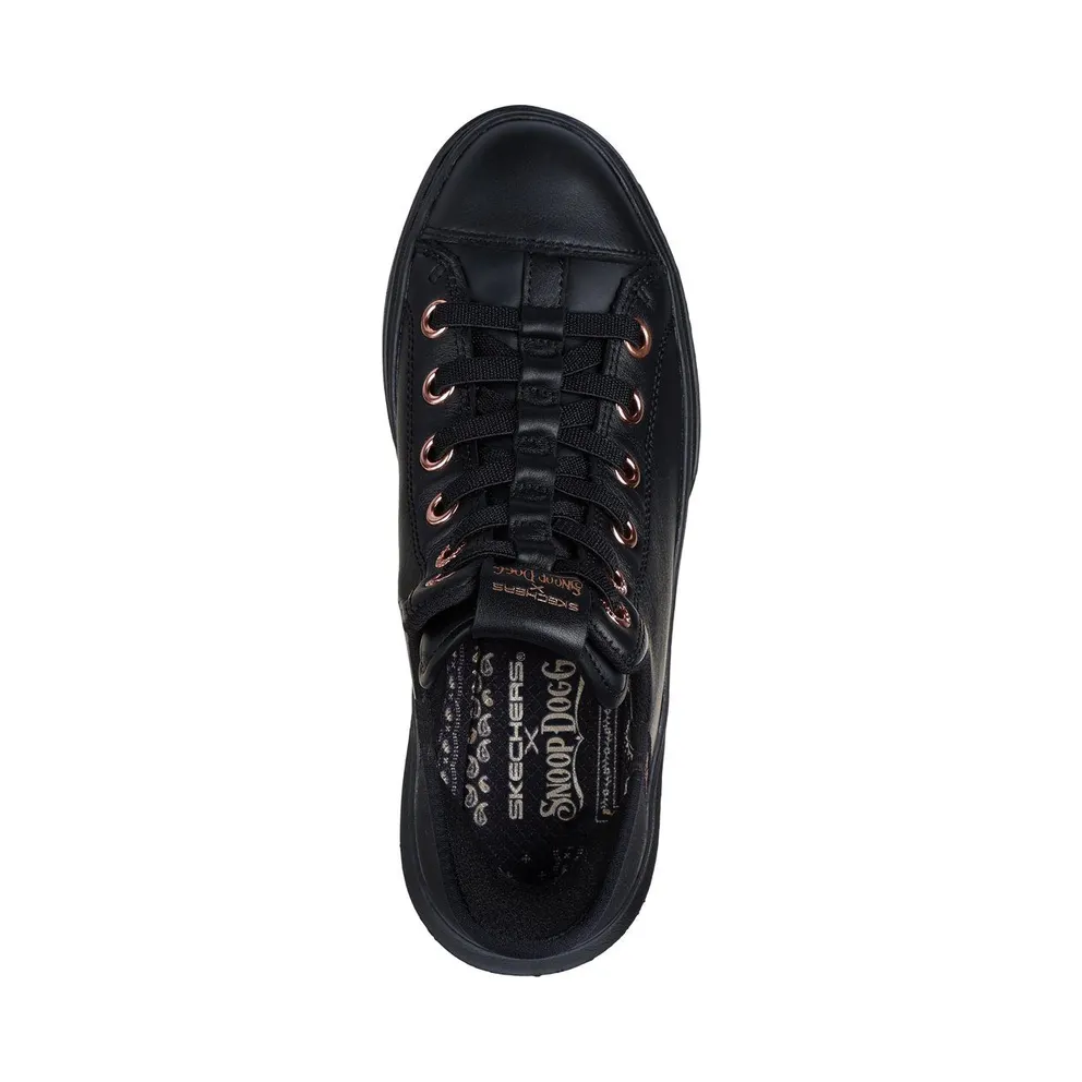 Skechers Premium Leather Snoop One “Black” (186001BBK)