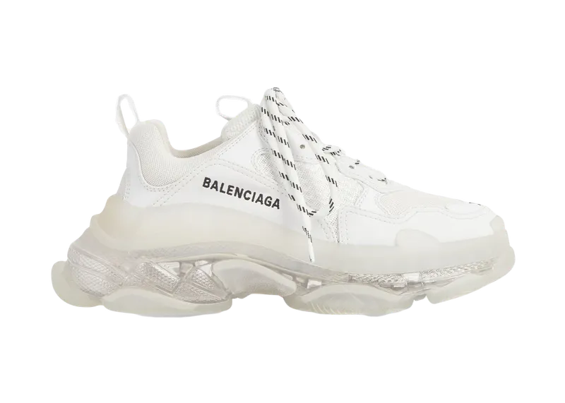 Balenciaga Triple S Clear Sole White (541624W2FB19000)
