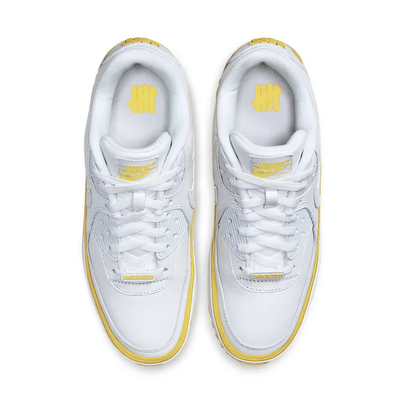 Nike Air Max 90 Undefeated White Optic Yellow White/Opti Yellow (CJ7197 101)