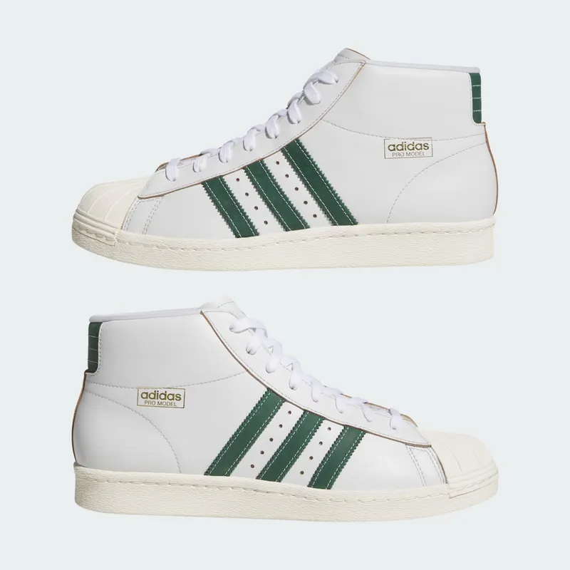 Adidas Pro Model 80 ADV Crystal White / Collegiate Green / Off White (JP8534)