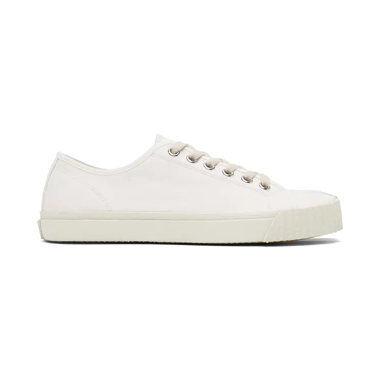 Maison Margiela White Canvas Tabi Sneakers (S37WS0578 P4291)