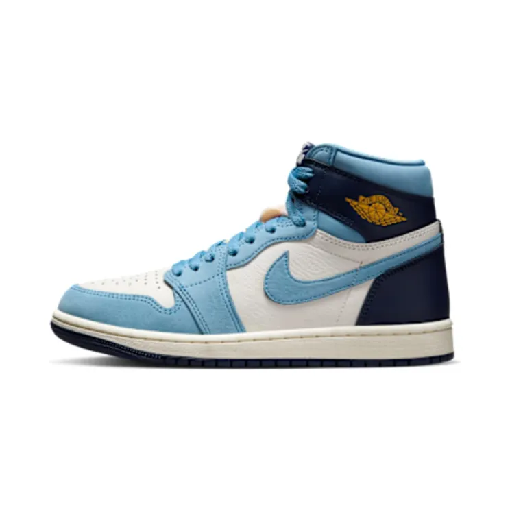 Jordan 1 High OG First in Flight “University Blue / Sail / Midnight Navy / University Gold” (FD2596-400)