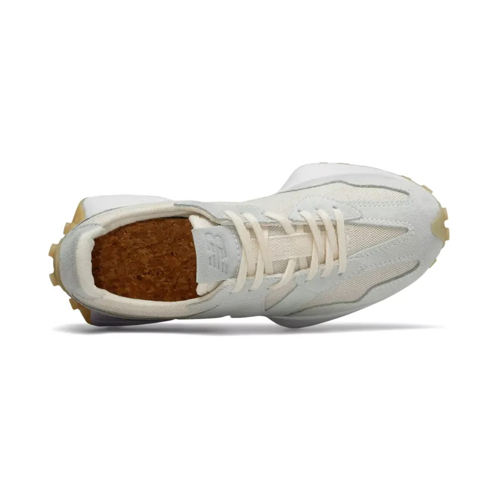 New Balance 327 Light Beige (W) White/Pale Blue (WS327UND)