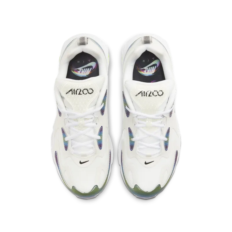 Nike  Air Max 200 Bubble Pack White (GS) Summit White/Platinum Tint-White-Black (CT9632-100)