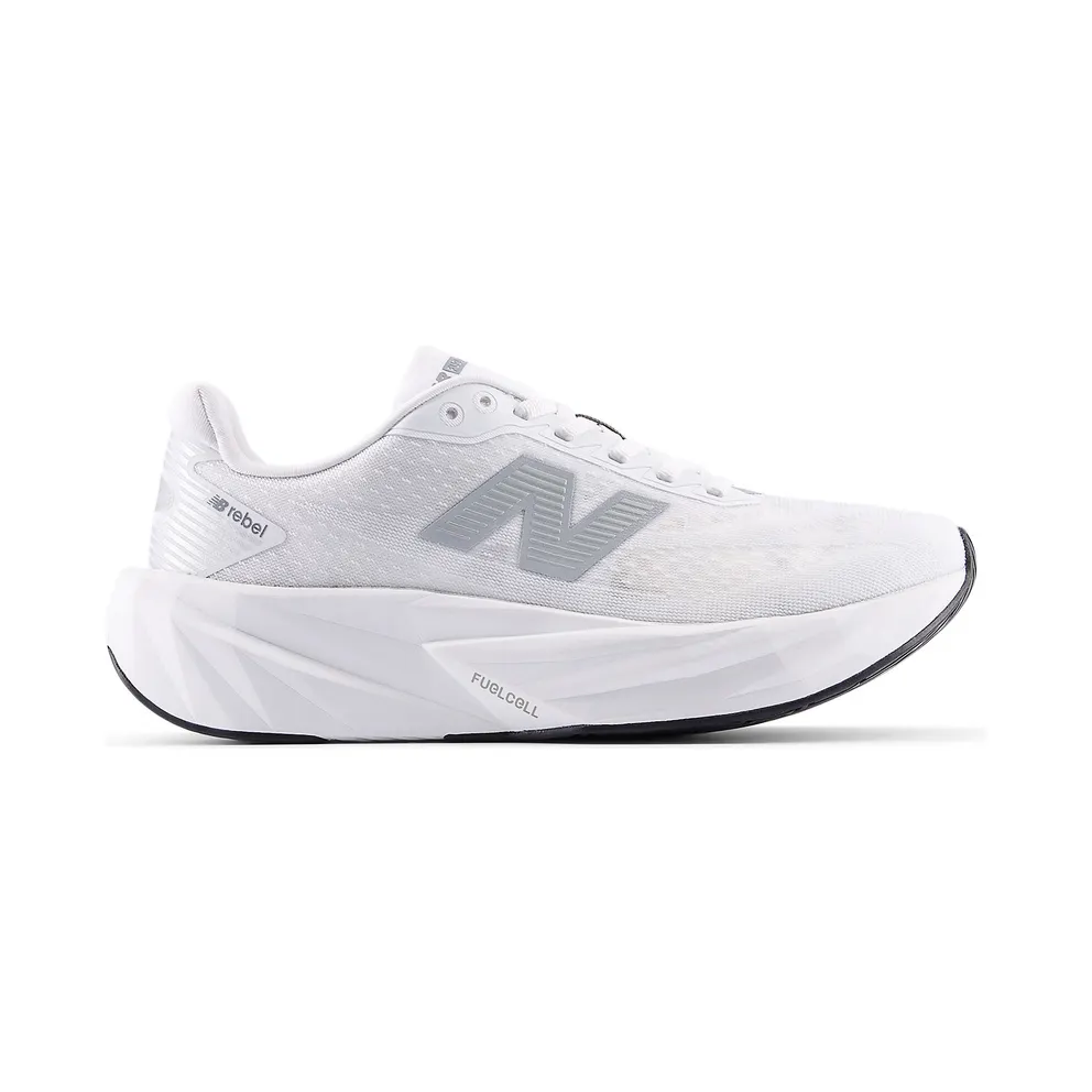 New Balance FuelCell Rebel v5 White Silver Black (WFCXLM5)