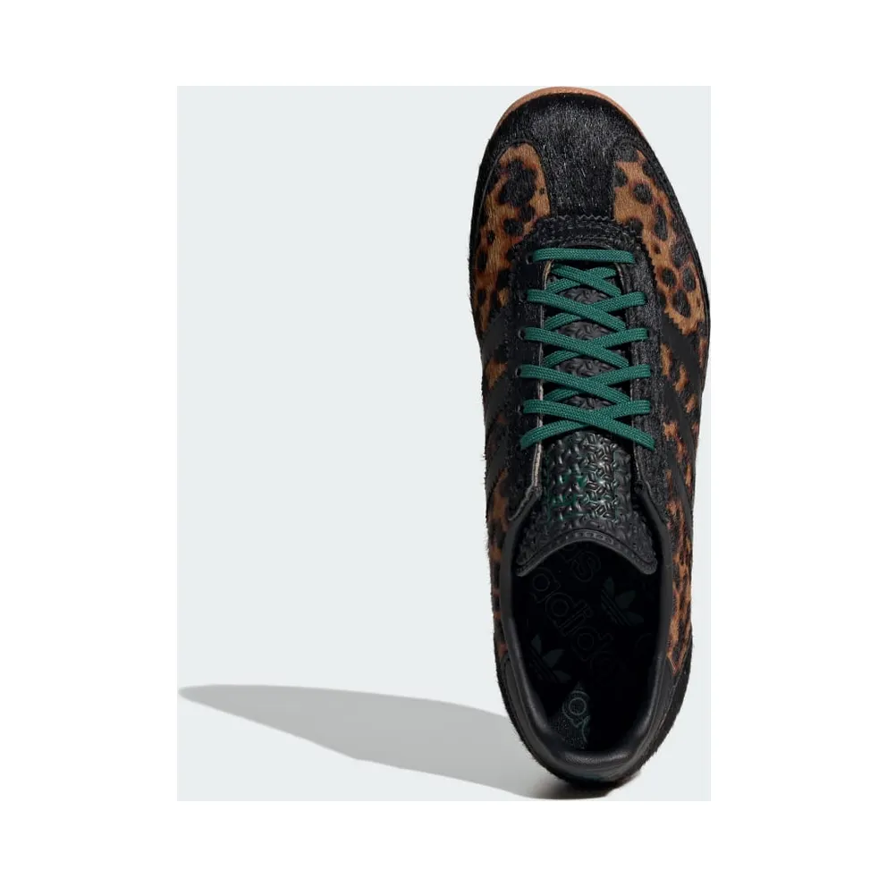 Adidas SL 72 OG Core Black / Off White / Collegiate Green “Leopard” (JI0187)