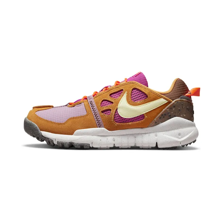 Nike Free Terra Vista Next Natureen Brown “Desert Ochre / Cacao Wow / Amethyst Wave / Citron Tint” (DM0861-700)