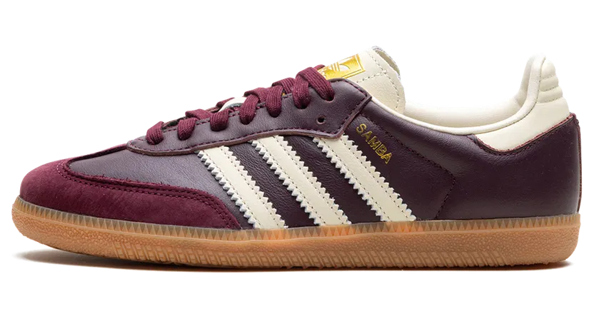 Adidas SAMBA OG “Maroon / Cream White” (ID0477)
