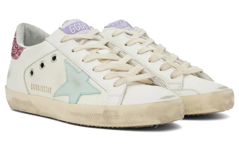 Golden Goose White Super-Star Low-Top Sneakers (GWF00103.F003158.11167) (4)
