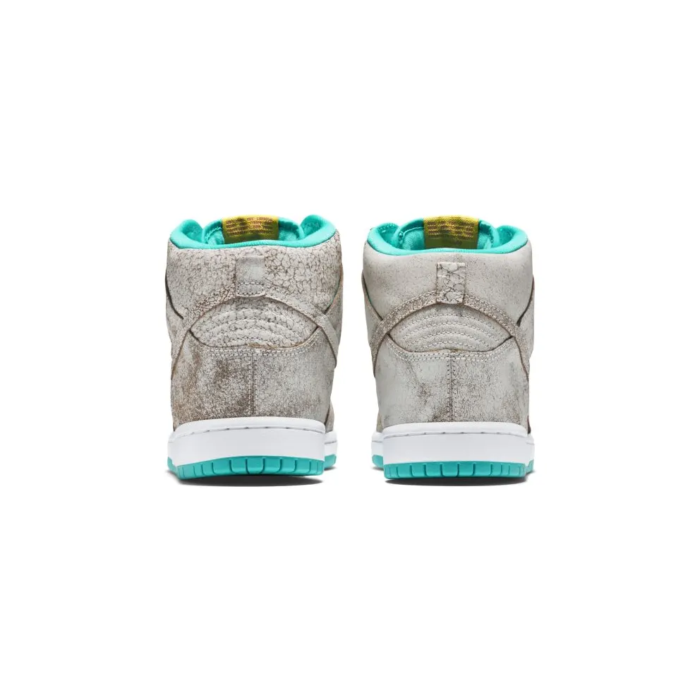 Nike Dunk SB High Flamingo White/White-Hyper Jade (313171-117)