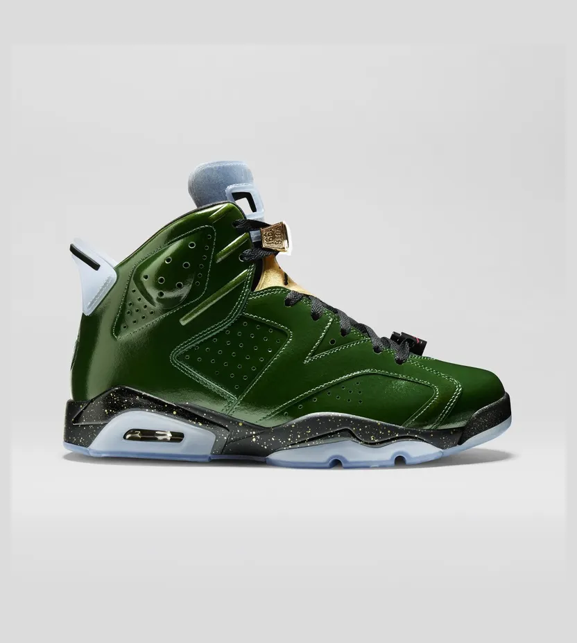 Air Jordan 6 Retro CC Championship Cigar – Pro Green (384664-350)