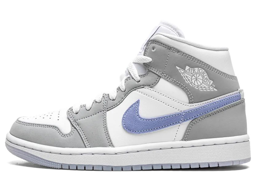 Air Jordan 1 Mid Wolf Grey (2021) (BQ6472-105)
