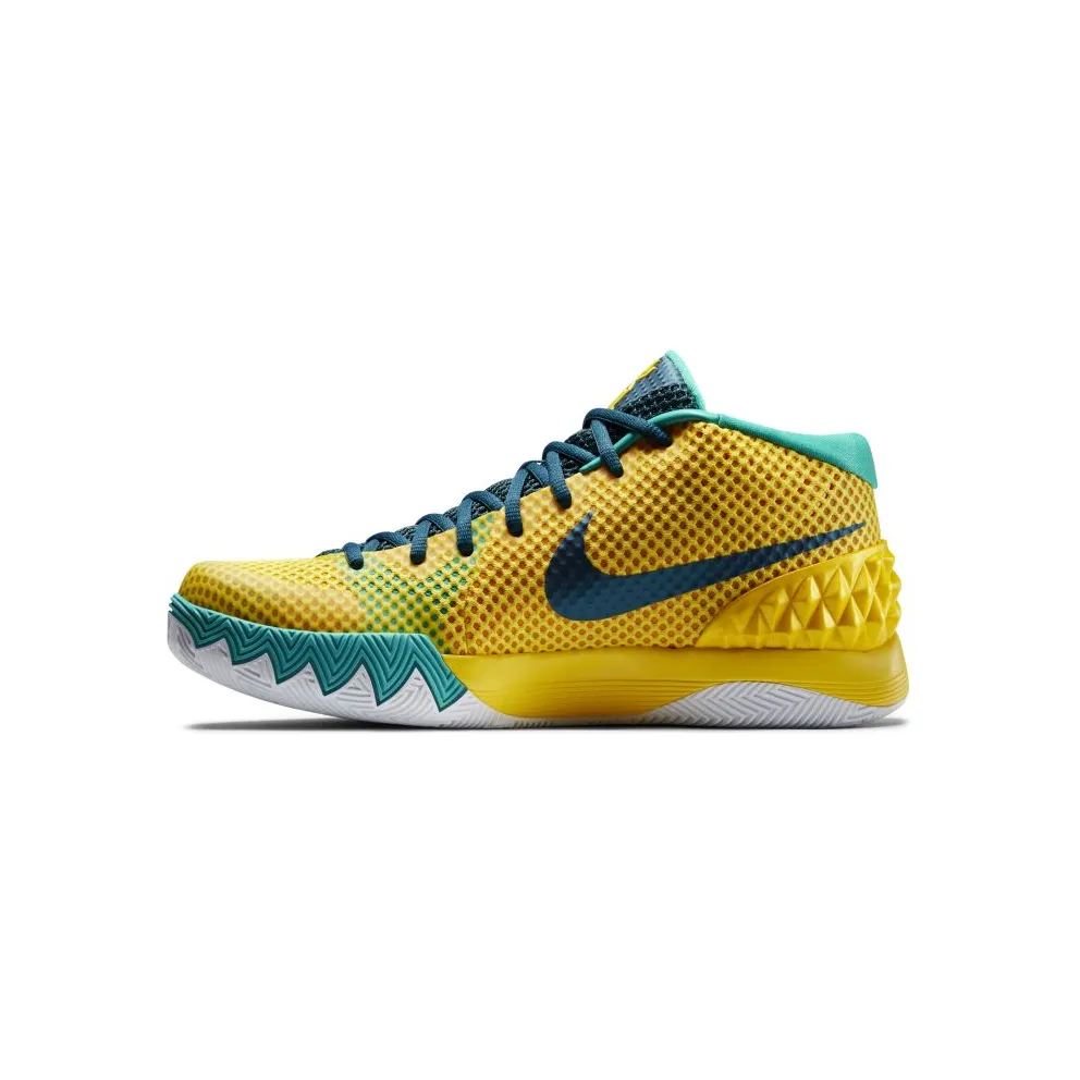 Nike Kyrie 1 Letterman Tour Yellow/University Gold-Light Retro-Teal (705277-737)