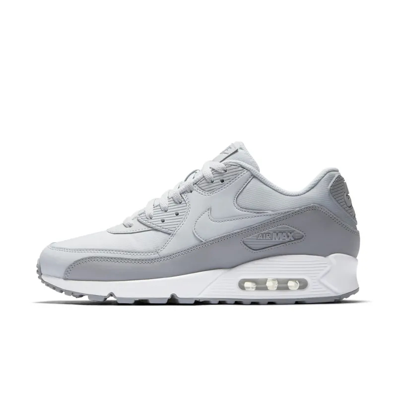 Nike  Air Max 90 Wolf Grey Pure Platinum Wolf Grey/Pure Platinum-White (537384-088)