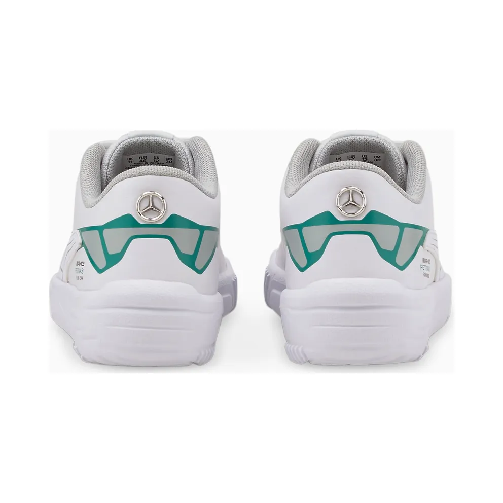 Puma Mercedes F1 Drift Cat Delta V Motorsport Shoes Kids White/Green (306921-03)