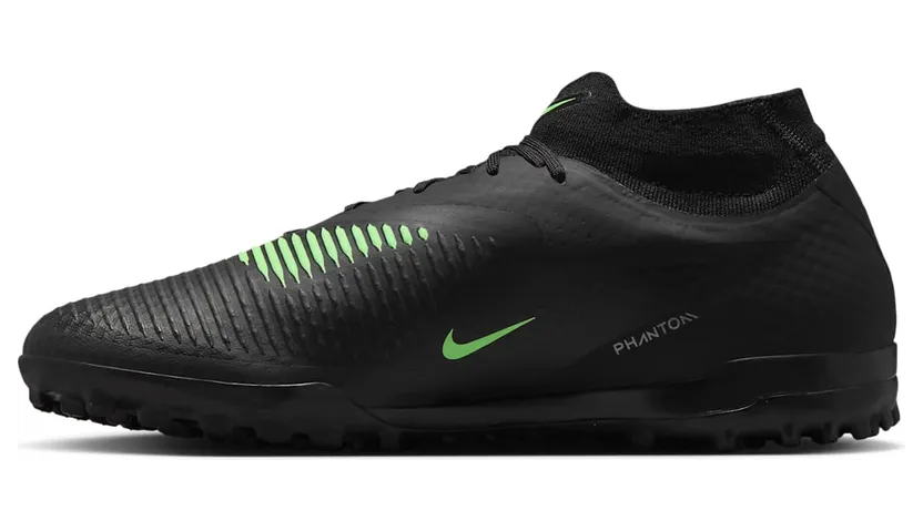 Nike Phantom 6 High Academy TF ‘Black Illusion Green’