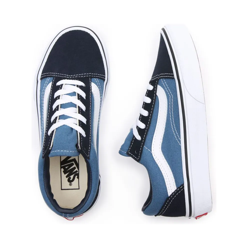 Vans Kids Navy Old Skool Little Kids (VN000W9TNWD1)