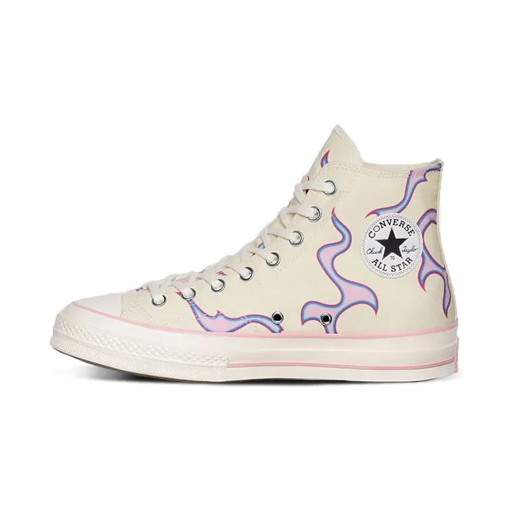 Converse Chuck Taylor All-Star 70 Hi Golf Le Fleur Yellow Flame (2021) – “Egret / Egret / Pink” (172398C)