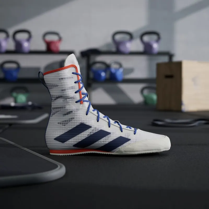 Adidas Box Hog 4 Cloud White / Dark Blue / Royal Blue (JP9847)