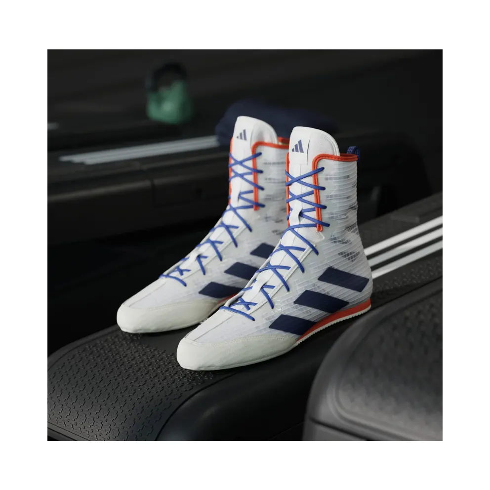 Adidas Box Hog 4 Cloud White / Dark Blue / Royal Blue (JP9847)