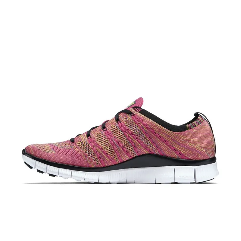 Nike Free Flyknit Pink Flash Pink Flash/Volt/Blue Glow (599459-600)