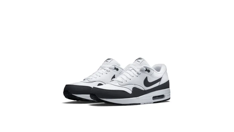Nike Air Max 1 White Dark Grey White/Dark Grey-Black (537383-126)