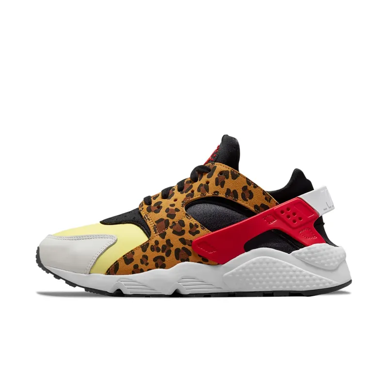 Nike Air Huarache SNKRS Day (2021) – “White / Leopard / Black / Maroon” (DM9092-700)