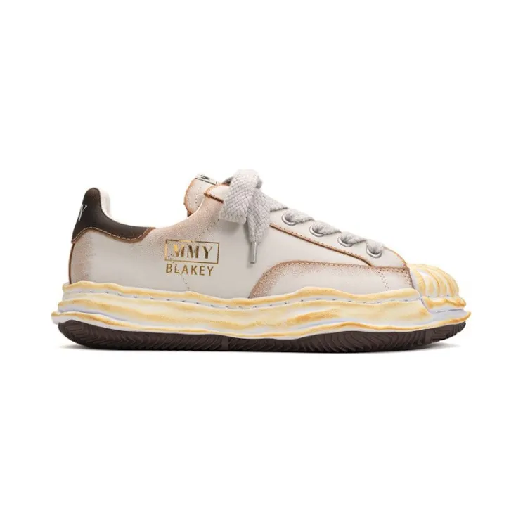 Maison Mihara Yasuhiro Blakey OG Sole Vegan Leather Low White (A11FW722-WHT)