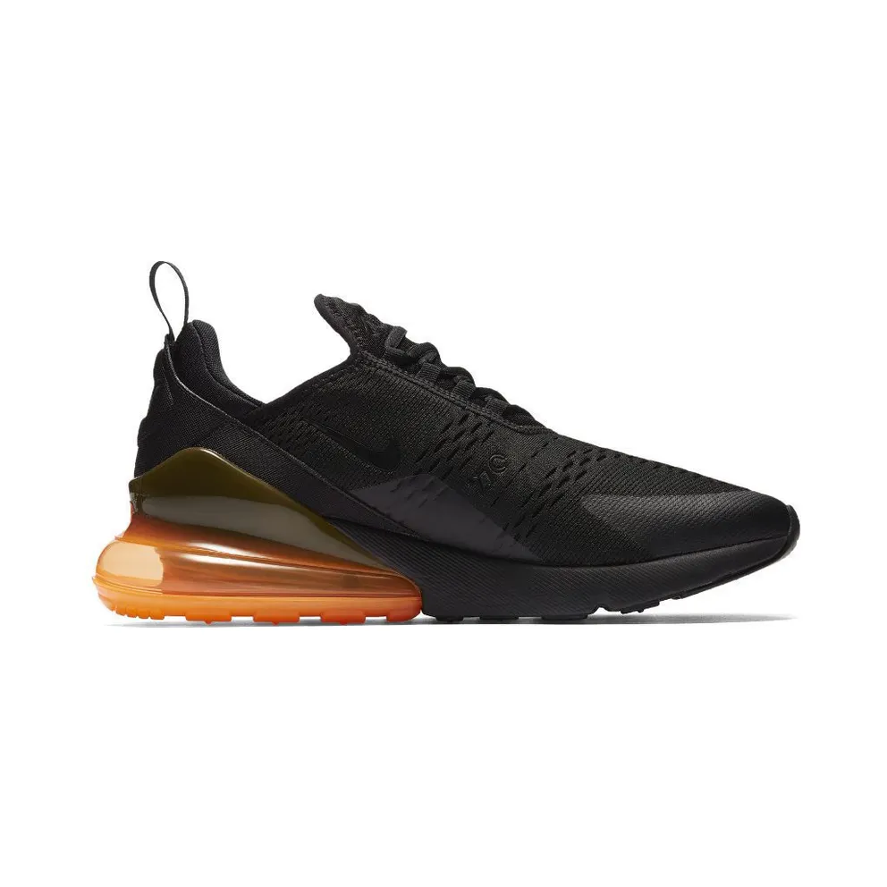Nike Air Max 270 Black Total Orange Black/Black-Total Orange (AH8050-008)