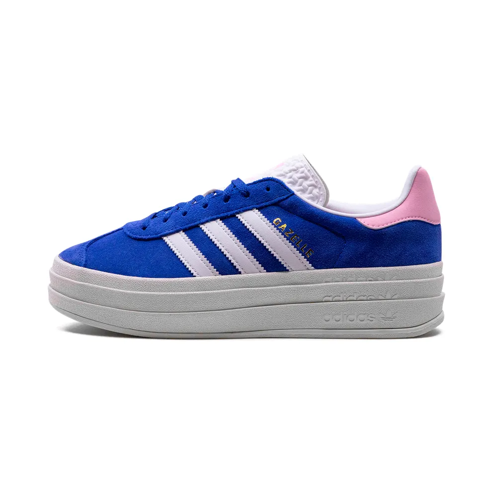 adidas Gazelle Bold Schuh True Pink / Semi Lucid Blue / Core White (HQ6894)