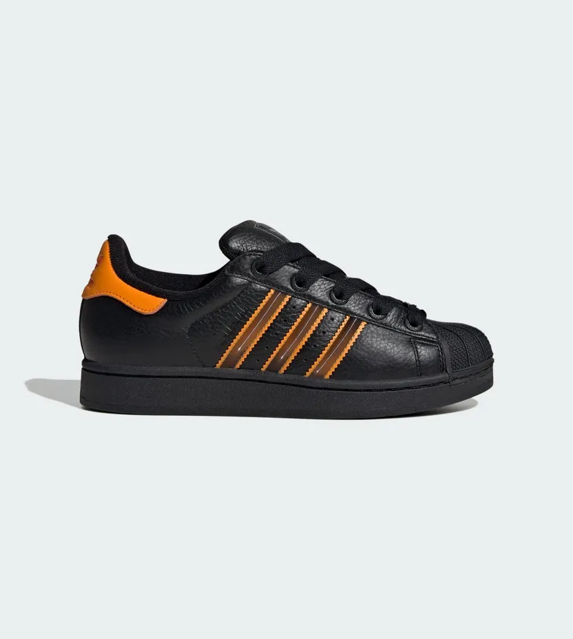 Adidas Superstar II Core Black / Crew Orange / Semi Impact Orange (JQ6469)